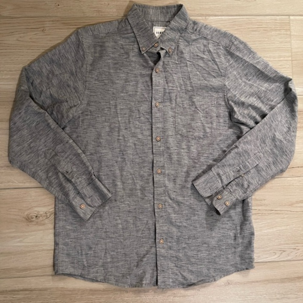 ROWM Men’s Long‎ Sleeve Button Down M